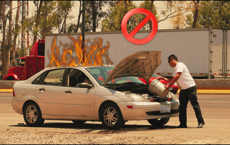 Debes mantener la calma para actuar con claridad y no poner en riesgo tu seguridad, la de los pasajeros y los demás conductores. EL INFORMADOR / ARCHIVO