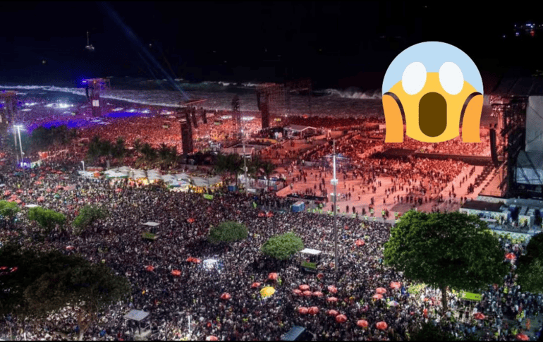 Descubre cuáles han sido los conciertos multitudinarios más destacados. ESPECIAL / AFP