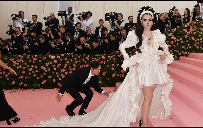 Colman Domingo, Lewis Hamilton, A$AP Rocky, Pharrell Williams y LeBron James serán los co-presidentes de la 49° edición de la Met Gala. AFP/ARCHIVO