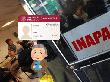 La credencial del INAPAM da muchos beneficios a los adultos mayores en México. INF/ARCHIVO/X/@bienestarmx