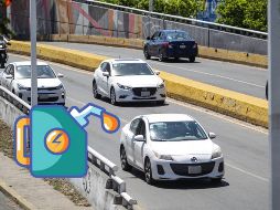 Los coches de colores claros tardan en absorber el calor de la temperatura. EL INFORMADOR / ARCHIVO