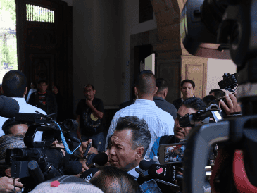 Pablo Lemus dio a conocer que Los Alegres del Barranco sí acudieron a la Fiscalía, pero no presentaron declaraciones. EL INFORMADOR / J. Velazco