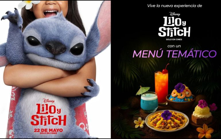 La llegada a cines de Lilo & Stitch será una celebración que trae consigo diferentes propuestas para disfrutar de esta conmovedora película al máximo. Cinépolis/ESPECIAL