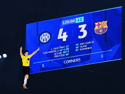 El Barcelona quedó eliminado con un gol al minuto 99' que pertenecía al primer tiempo extra. INSTAGRAM/@inter