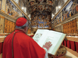 Los cardenales prometen mantener el secreto sobre lo que está a punto de suceder y no permitir 