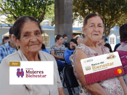 La Pensión Mujeres Bienestar brinda un apoyo económico de 3 mil pesos bimestrales a las beneficiarias. ESPECIAL/ Programas para el Bienestar