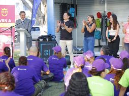 Las y los vecinos de la colonia Parque Real, en Zapopan, ya cuentan con un nuevo espacio para ejercitarse y convivir. ESPECIAL/Gobierno de Zapopan