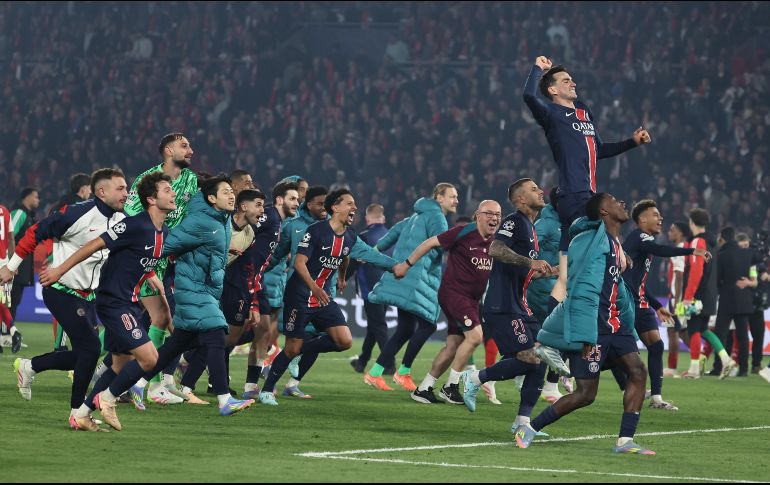 El PSG alcanzó la final del máximo torneo de clubes de Europa por segunda vez en cinco años. EFE/ C. PETIT TESSON.