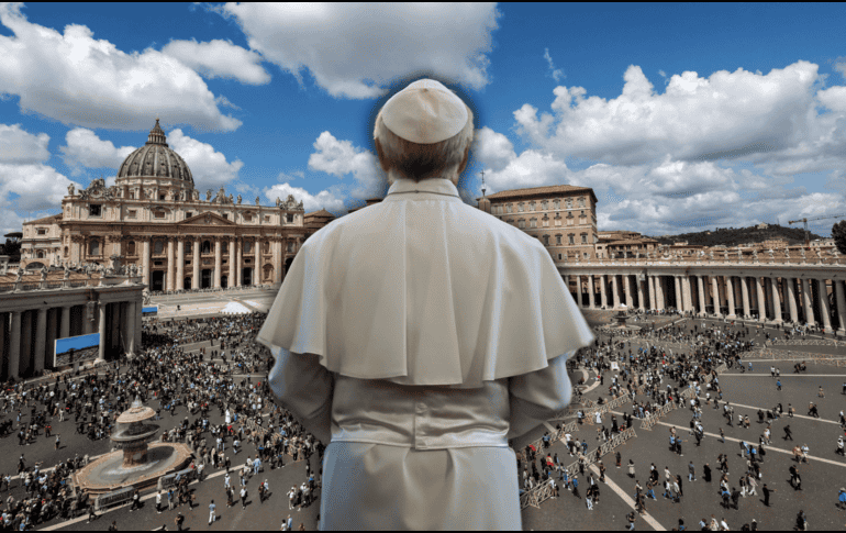 Aún no se conoce quién es y el nombre que elegirá el nuevo Papa, pero se espera que en breve aparezca en el balcón central de la Basílica de San Pedro. EFE / G. Lami