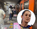Sheinbaum Pardo informó que el Gobierno federal está apoyando las investigaciones sobre los pinchazos registrados en el Metro de la Ciudad de México durante las últimas semanas. SUN/L. ARANA SUN/L. ARANA EFE/S. GUTIÉRREZ