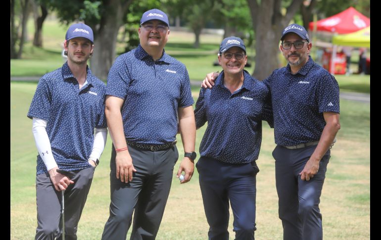 Luis Salleg, Joel Corona, Luis Salleg y Ricardo Núñez. GENTE BIEN JALISCO / C. Jimeno