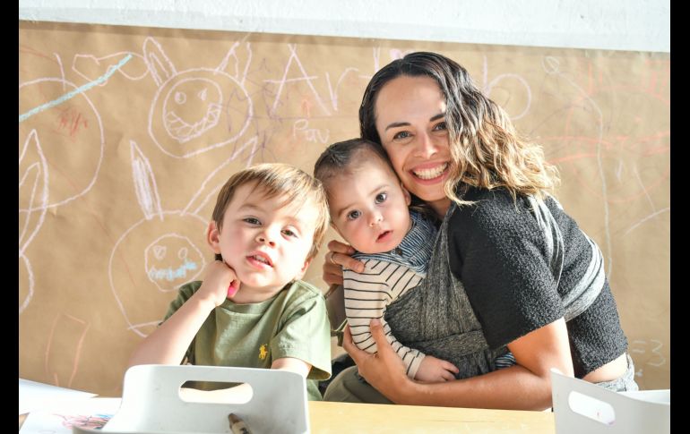 Santi Sánchez, Rodrigo Sánchez y Che Eguiarte. GENTE BIEN JALISCO /  M. Rached