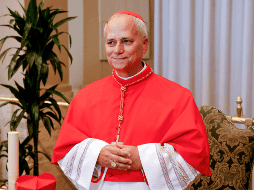 El Papa León XIV, en su primera aparición en el balcón en la Plaza de San Pedro. AP / R. De Lucca