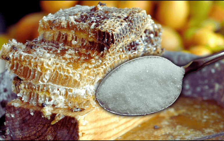 Hay que saber que ambos endulzantes, miel y azúcar, contienen fructosa y glucosa. EL INFORMADOR / ARCHIVO