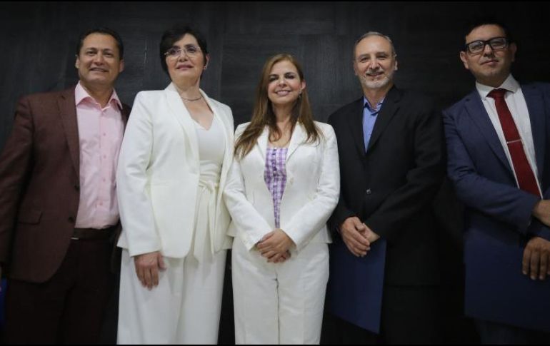 Karla Planter dio a conocer los nuevos nombramientos en torno al OPD de los Hospitales Civiles de Guadalajara. CORTESÍA/Hospitales Civiles