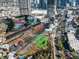 No se ha precisado si la aparición del socavón guarda relación con los trabajos que actualmente se realizan en la zona. EL INFORMADOR / ARCHIVO