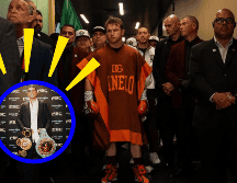 En su trayectoria profesional, Canelo suma 67 peleas, de las cuales ha salido victorioso en 63 de las ocasiones. INSTAGRAM / @canelo / @benavidez300