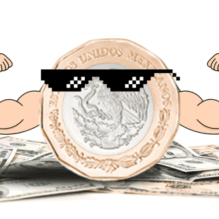 Peso mexicano cierra la semana AL ALZA