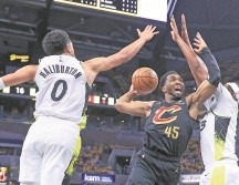 Donovan Mitchell logró 43 puntos. AFP/J. Casterline