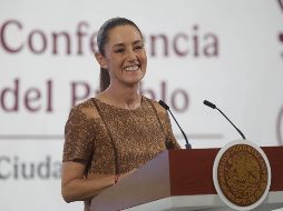 La Presidenta de México, Claudia Sheinbaum, felicitó a todas las madres mexicanas. SUN / C. Mejía