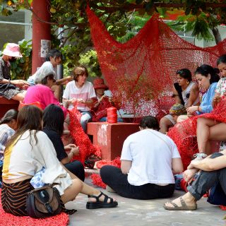 Madres buscadoras y colectividad hilan memoria por los desaparecidos