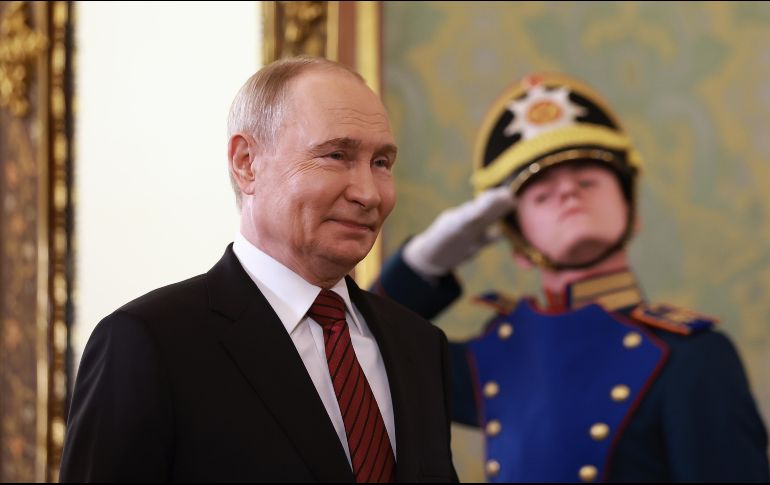 Vladímir Putin. El presidente ruso acusó a Kiev de haber saboteado antes los intentos de tregua. EFE/A. Vaganov