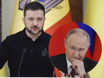 En su propuesta Putin no había abordado la posibilidad de un cese el fuego, que ahora Zelenski reitera como condición para un encuentro. EFE / ARCHIVO