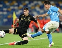 En el último suspiro del encuentro fue cuando apareció Johan Vásquez para silenciar el Estadio Diego Armando Maradona con el gol del empate. AFP/ C. HERMANN.