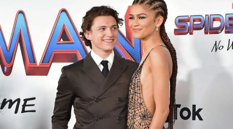Tom Holland y Zendaya. AFP