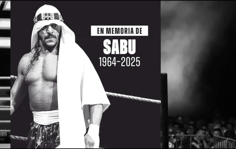Esta fue la carrera de Sabu, un luchador legendario. SUN / ARCHIVO / ESPECIAL / FACEBOOK WWE Español