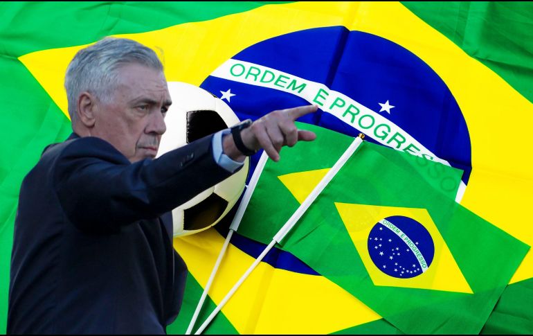 Carlo Ancelotti en una imagen de archivo. ESPECIAL / EFE y CANVA