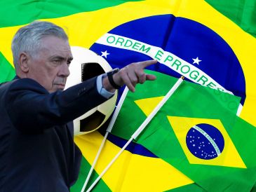 Carlo Ancelotti en una imagen de archivo. ESPECIAL / EFE y CANVA