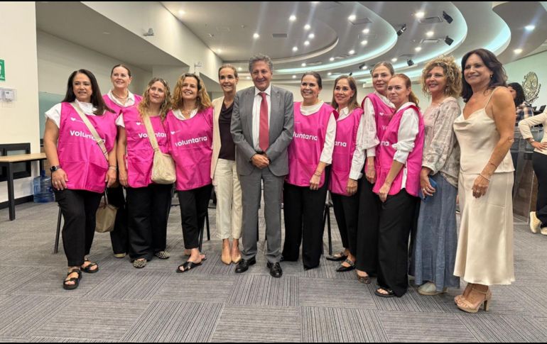 Lourdes Lares de Mejorada, presidenta del Patronato de Salud Zapopan, agradeció a la ciudadanía por su respaldo. ESPECIAL/Gobierno de Zapopan