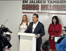 Durante una rueda de prensa junto a la presidenta del Comité Estatal de Morena, Erika Pérez García, y la diputada Martha Arizmendi, Lomelí recordó que la reforma al sistema judicial fue impulsada por el expresidente de México, Andrés Manuel López Obrador. CORTESÍA.