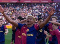 El Barcelona sólo necesita una victoria más para ganar LaLiga. EFE/E. Fontcuberta