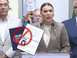 La mandataria dijo que el no contar con visa para ingresar a Estados Unidos no la define. ESPECIAL / SUN