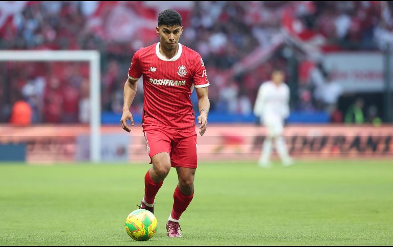 Diego Barbosa, quien levantó el título con Atlas, hoy es un lateral importante en Toluca. IMAGO7