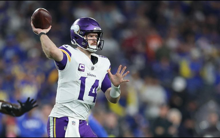 Los Vikings de Minnesota tendrán un doble compromiso internacional en 2025. AFP / ARCHIVO