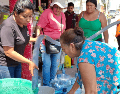 Se instalaron 17 cisternas distribuidas en las colonias afectadas, y se han desplegado 10 pipas municipales. X/