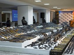 El “río de hierro” ha multiplicado el poder de fuego del crimen organizado en los últimos 20 años. EL INFORMADOR