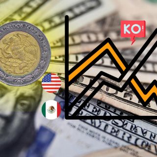 Peso golpea al dólar a mitad de semana