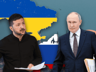 Zelenski dice que según a quién envíe Moscú a negociaciones se decidirán los próximos pasos. EFE/A. Stringer/EFE/S. Bobylev/EFE/E. Sahin/CANVA.