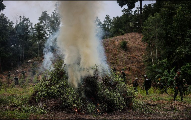 Los hechos ocurren en medio de la presión de Estados Unidos contra el tráfico de drogas. EFE/ARCHIVO