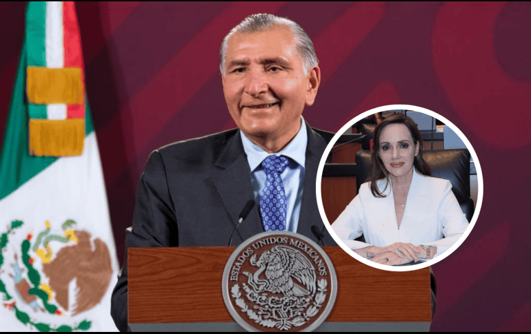 Lily Téllez exige respuestas a Adán Augusto sobre los presuntos vínculos criminales. ESPECIAL / X