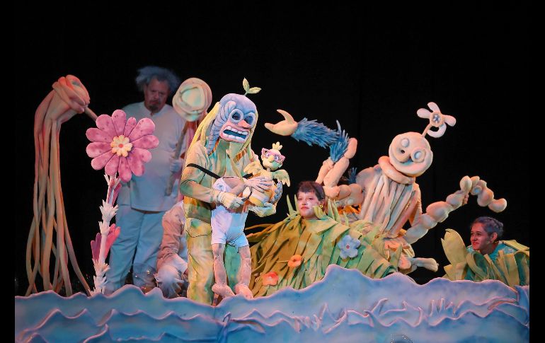 La puesta en escena, a cargo de la compañía tapatía La Coperacha bajo la dirección de Antonio Camacho. EL INFORMADOR/ H. Figueroa.