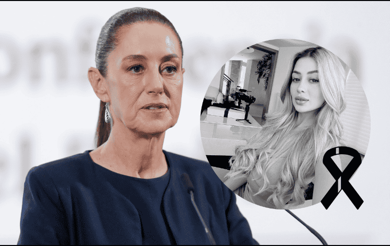 La Presidenta de México aseguró que hay una investigación para dar con los responsables del asesinato de Valeria. EFE/I. ESQUIVEL ESPECIAL