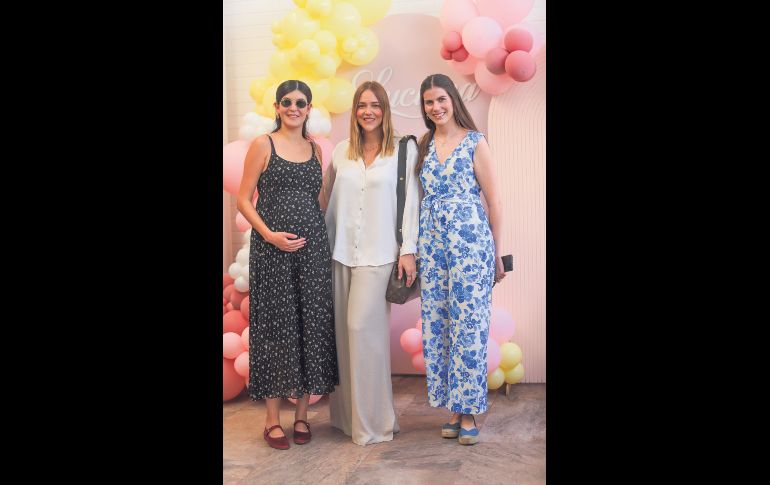 Regina Minakata, Camila Igartúa y Natalia Sánchez. GENTE BIEN JALISCO / C. Jimeno