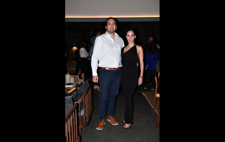 Luis Castillo y Majo Hernández. GENTE BIEN JALISCO / M. Rached