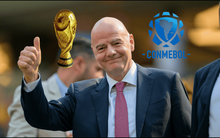 Infantino sostendrá algunas reuniones donde se platicará la propuesta de la apliación de la Copa del Mundo. IMAGO7/ARCHIVO