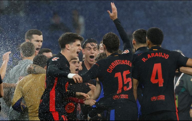 El Barça se quedó con el título con dos fechas por disputar. AP/ J. Bretón.